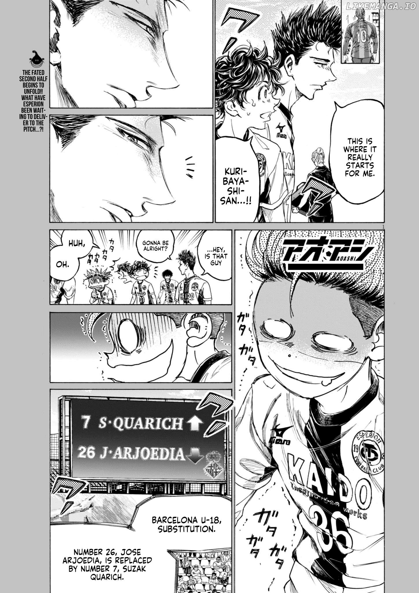 Ao Ashi, Chapter 373 image 02